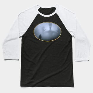 Alien in the Fog Baseball T-Shirt